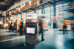 Mobile Arbeitsplatz MAX Black Edition