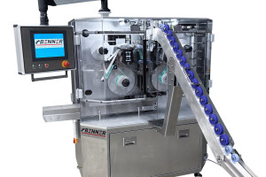 Neue Maschine von Benner MSA mit HERMA Etikettierern
