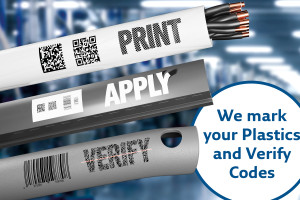 Moderne Kunststoffe, hochwertig und variabel beschriftet