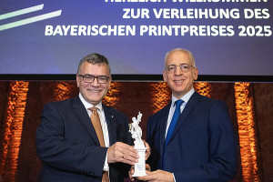 Roland Schreiner erhält den Ehrenpreis des Bayerischen Ministerpräsidenten