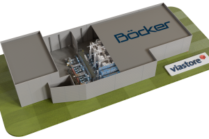 Böcker baut in Werne neues Lager mit viastore-Technologie: