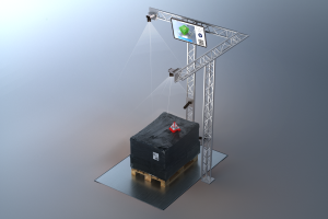 Erfasst Palettenmaße in weniger als einer Sekunde