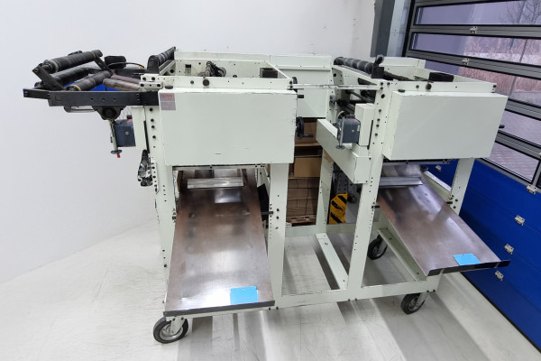Weiterverarbeitungsmaschine für Leporello/Falzetiketten gesucht