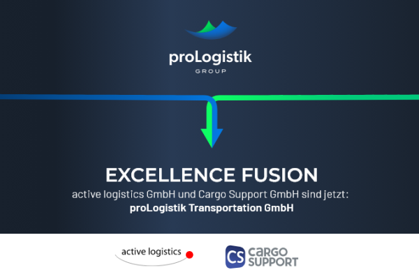 Aus active logistics GmbH und cargo support Group wird proLogistik Transportation GmbH