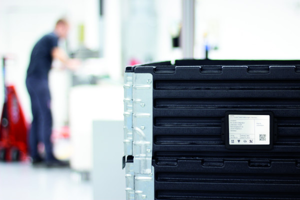 Aktualisierung von E-Paper-Labels per Druckauftrag