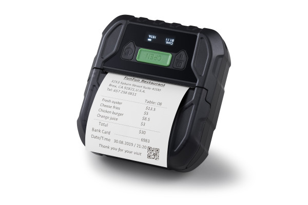 Mobiler Barcode-Drucker für Belege und Etiketten