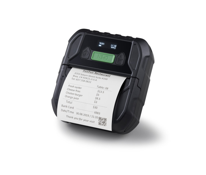 Mobiler Barcode-Drucker für Belege und Etiketten