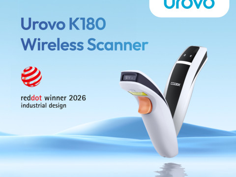 Urovo K180 gewinnt Red Dot Award 2026