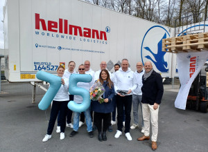 Hellmann feiert 75 Jahre erfolgreiche Logistik in Bielefeld