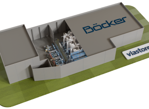 Böcker baut in Werne neues Lager mit viastore-Technologie: