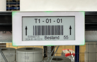 Lager und Produktionsstätten digital beschriften