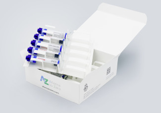 Funktionslabel ermöglicht sichere Spritzenverpackung ohne Blister
