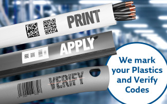 Moderne Kunststoffe, hochwertig und variabel beschriftet