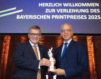 Roland Schreiner erhält den Ehrenpreis des Bayerischen Ministerpräsidenten