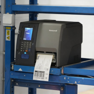 Smarter Labeldruck im Lagerumschlag